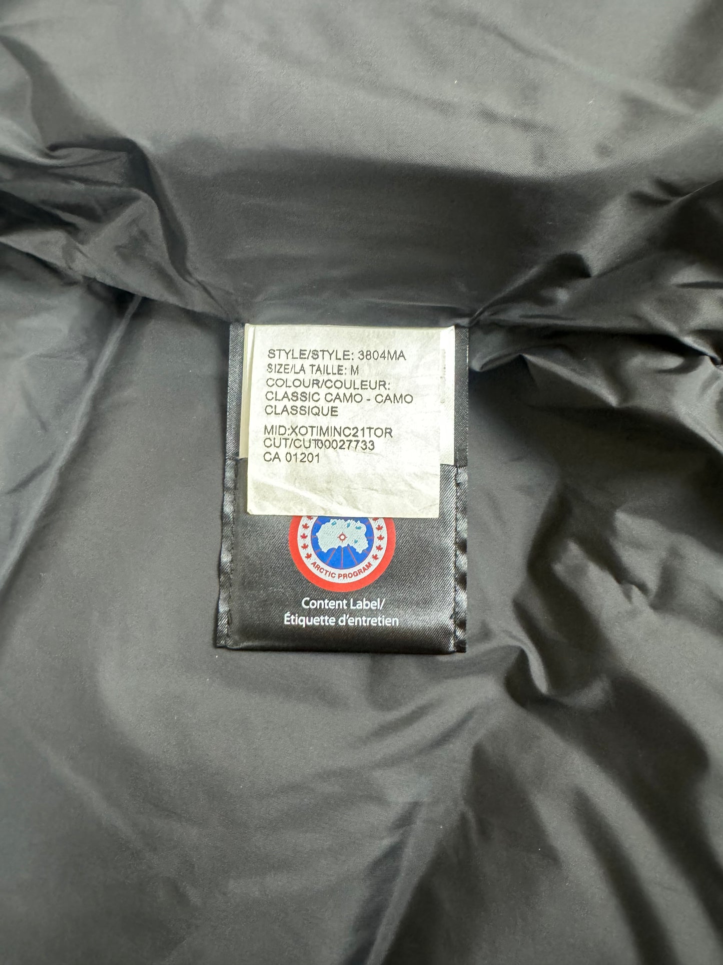 CANADA GOOSE MACMILLAN 'CAMO' FUSION MEDIUM