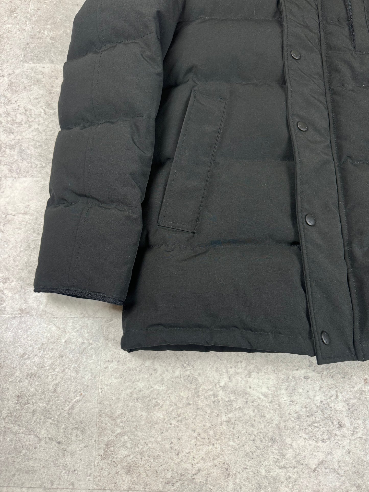 CANADA GOOSE CARSON PARKA 'BLACK' FUSION LARGE