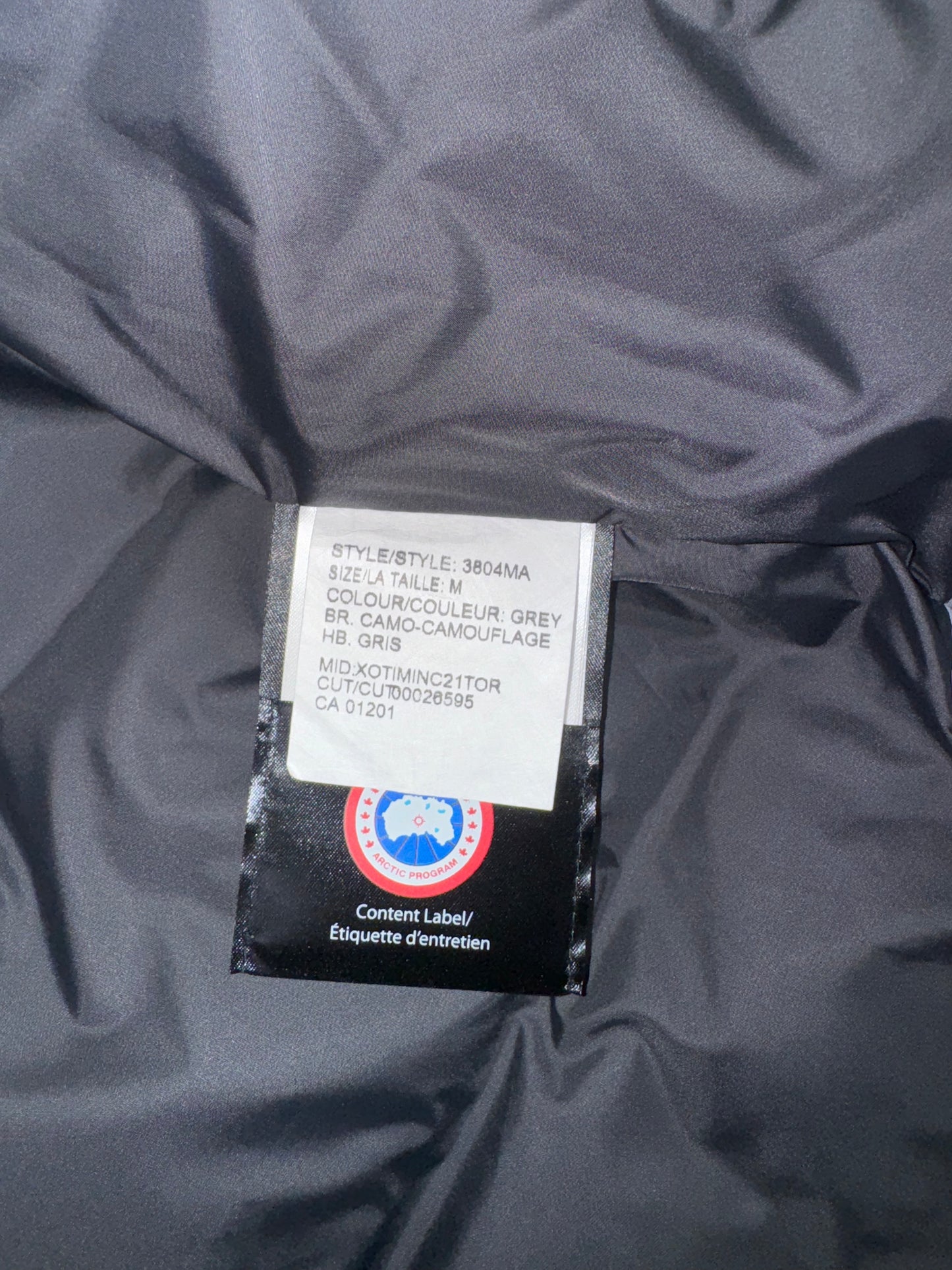CANADA GOOSE MACMILLAN 'ARCTIC CAMO' FUSION MEDIUM