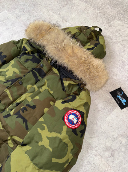 CANADA GOOSE CARSON PARKA ‘CAMO’ FUSION LARGE