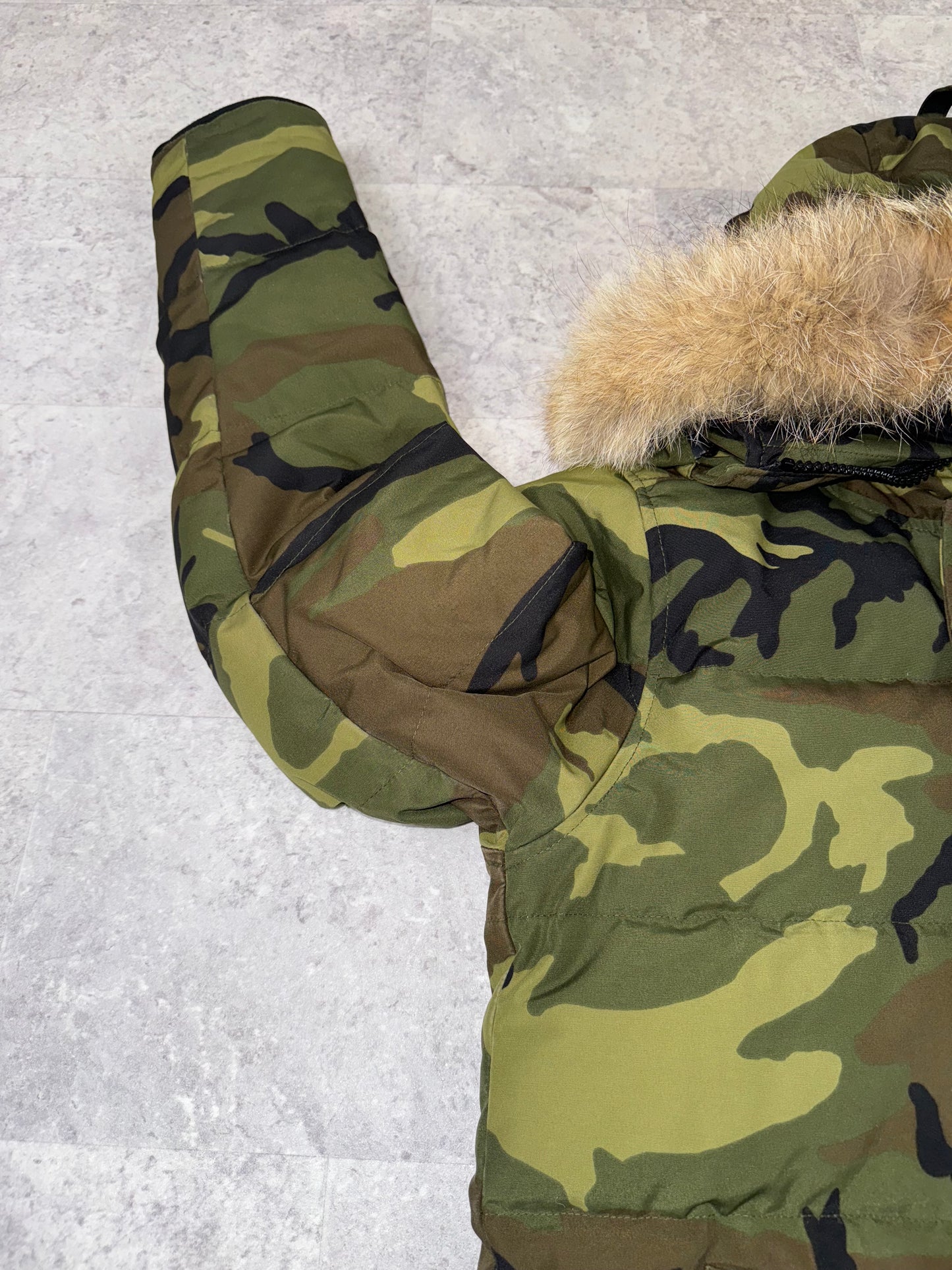 CANADA GOOSE CARSON PARKA ‘CAMO’ FUSION LARGE