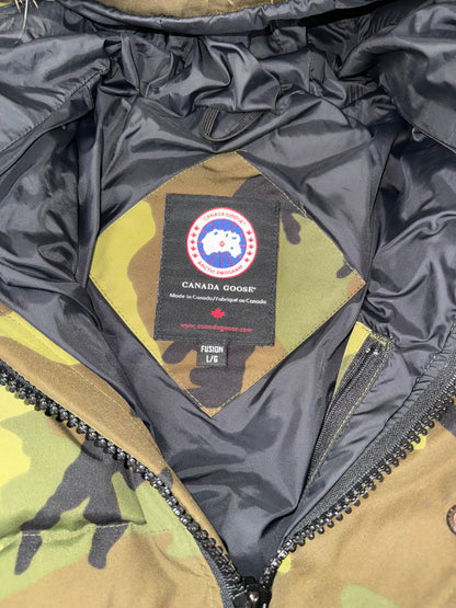 CANADA GOOSE CARSON PARKA ‘CAMO’ FUSION LARGE