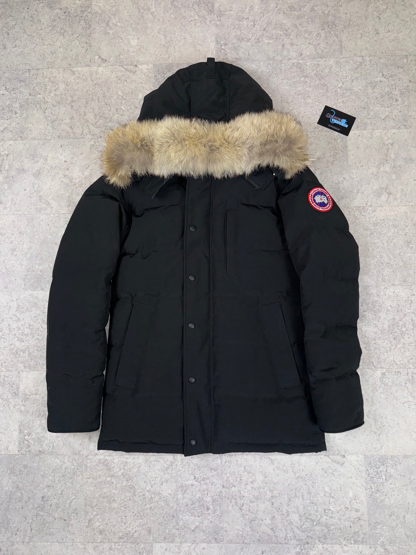CANADA GOOSE CARSON PARKA ‘BLACK’ LARGE