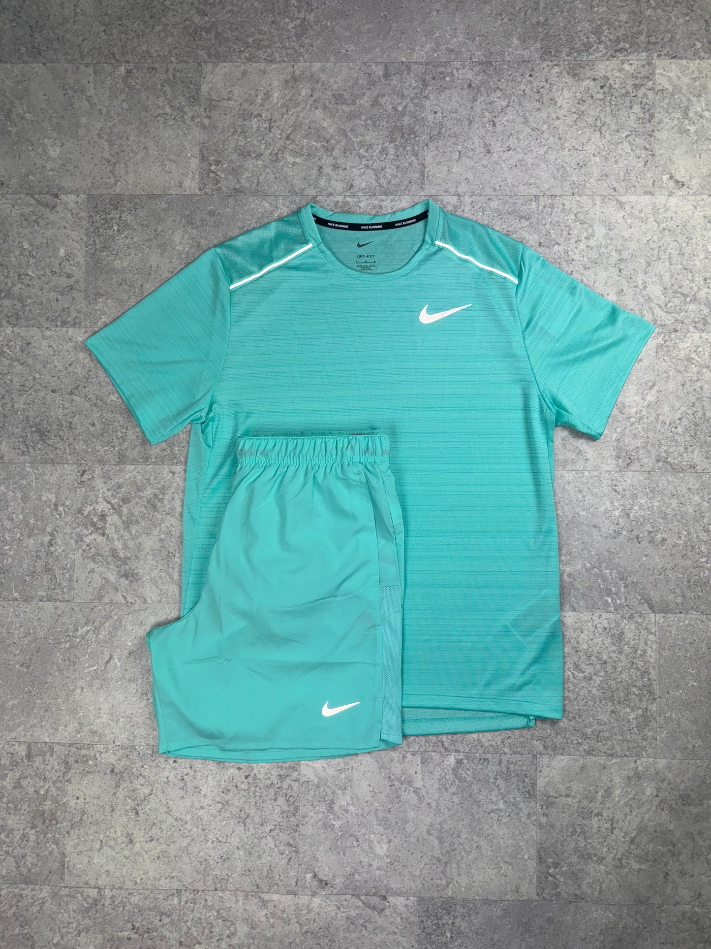 NIKE MILER SET 'HYPER TURQUOISE'